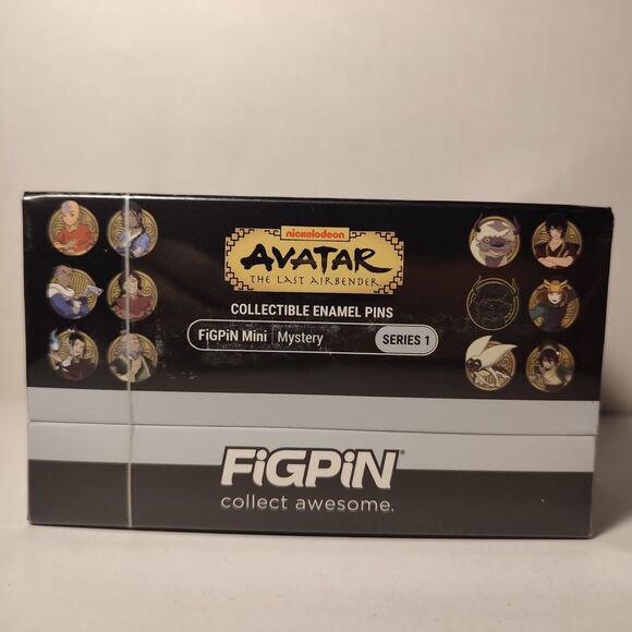 Avatar The Last Airbender Series 1 FigPin Minis Sealed Case Of 3 Boxes 30 Pins - Picture 4 of 6